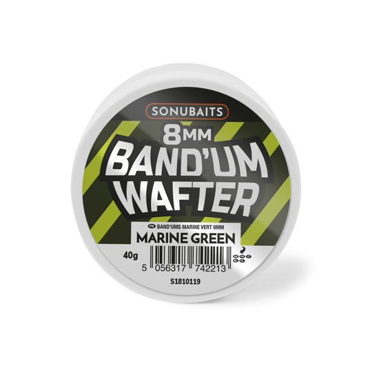 Wafter Sonubaits - Marine Green 8mm Wafter Sonubaits - Marine Green 8mm